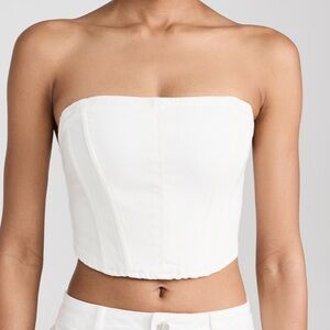 AFRM Bennett Bustier Top